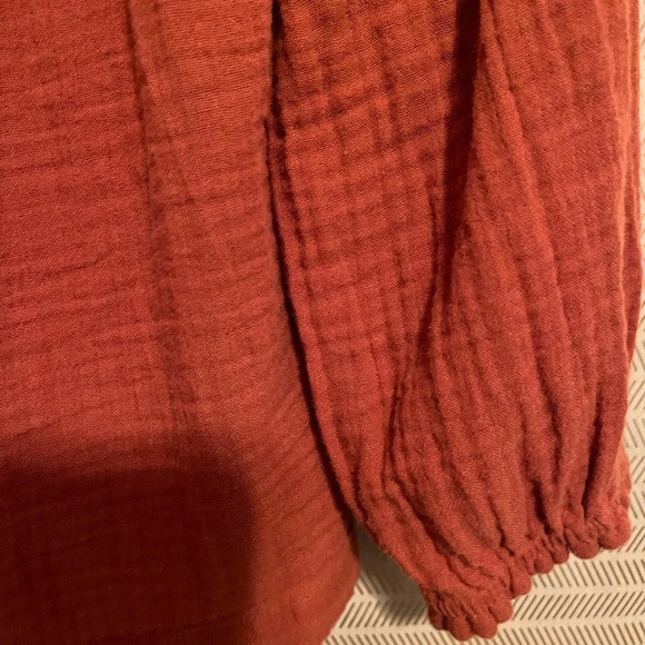 CAT & JACK~VINTAGE BLOUSE~100% COTTON~LG 10/12 - Picture 7 of 8